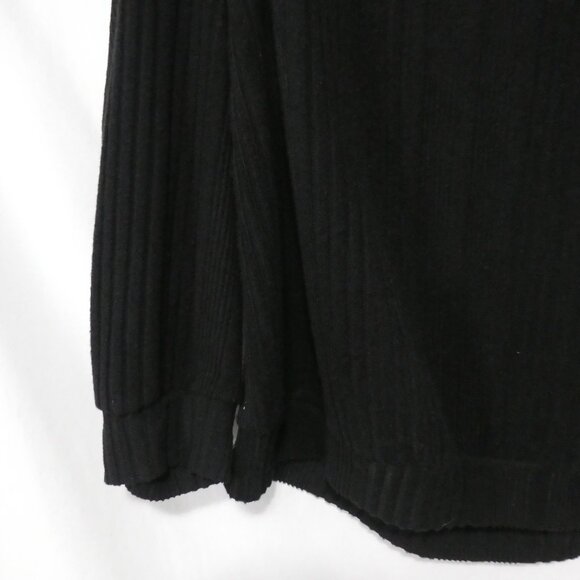 SHEIN - Curve | 2XL | Chic Soft Ribbed Black Cut-Out Shoulder Sweater - Picture 6 of 14